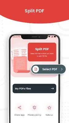 Split PDF, Remove PDF Pages android App screenshot 3